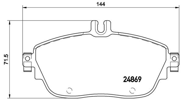 MAGNETI MARELLI Комплект тормозных колодок, дисковый тормоз 363700450093